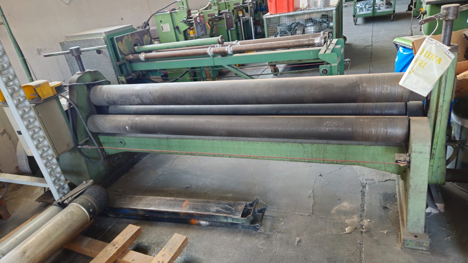 Calandra elettrico 3 alberi